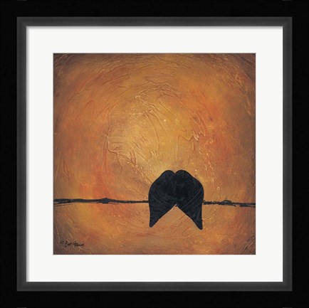 Framed Sunsets With You Print