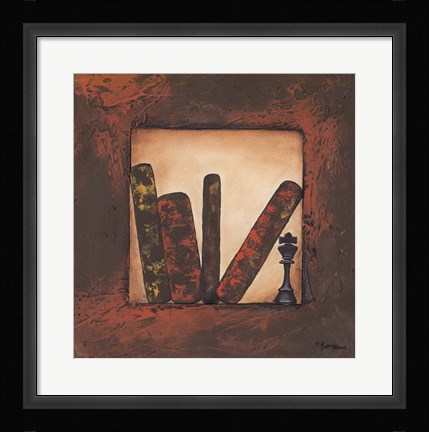 Framed King for the Moment II Print