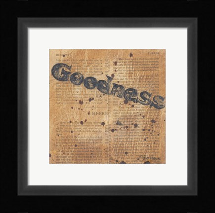 Framed Goodness Print