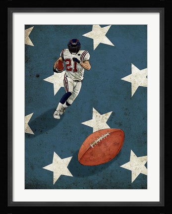 Framed American Sports: Football 2 Print