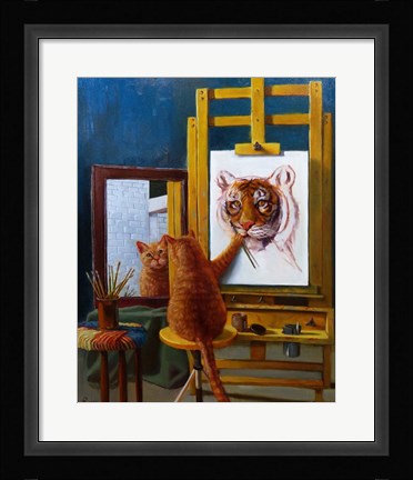 Framed Norman Catwell Print