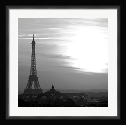 Framed Eiffel Tower View 2 Print