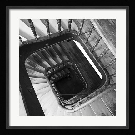 Framed Spiral Staircase No. 8 Print