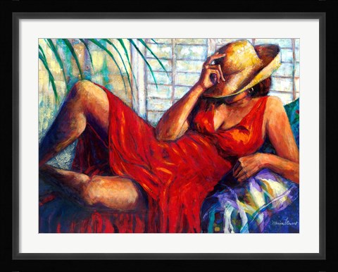 Framed Chilling Print