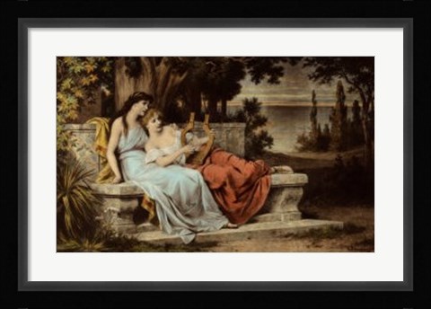 Framed on the Shores of the Hellespont Print