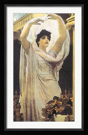 Framed First Whisper of Love [Lge] Print