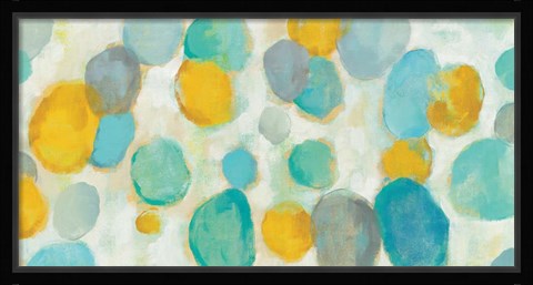 Framed Painted Pebbles Print