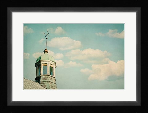 Framed Blissful Country II Print