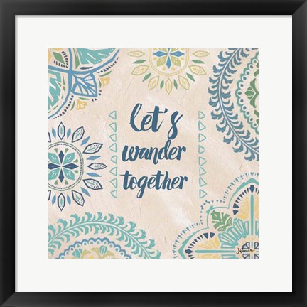 Framed Fly Away VIII Print