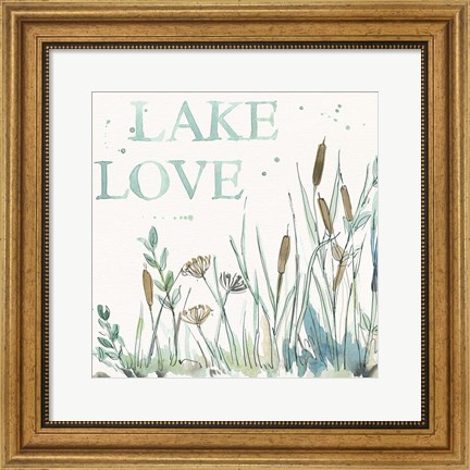 Framed Lakehouse VI Print