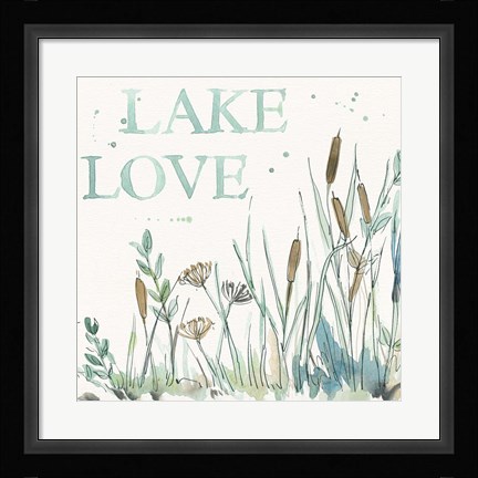Framed Lakehouse VI Print