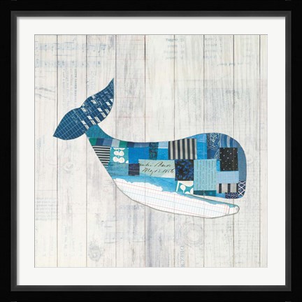 Framed Wind and Waves II Nautical Print