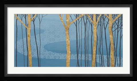 Framed Katonah Gold Print