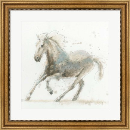 Framed Stallion II Print