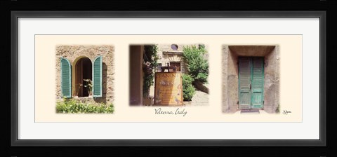 Framed Volterra, Italy Print