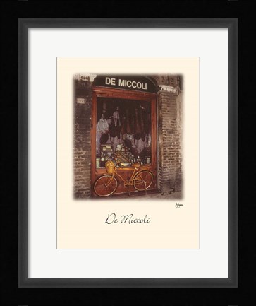 Framed De Miccoli Print