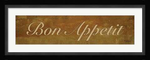 Framed Bon Appetit Print