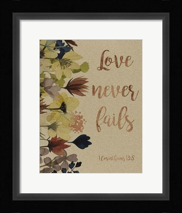 Framed Divine Romance I Print