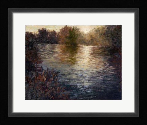 Framed Glowing Reflection Print