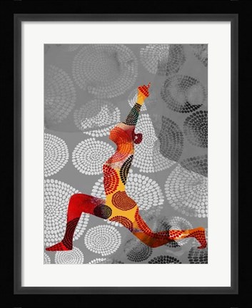 Framed Yoga Pose IV Print