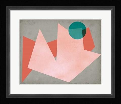 Framed Grey Sunshine II Print