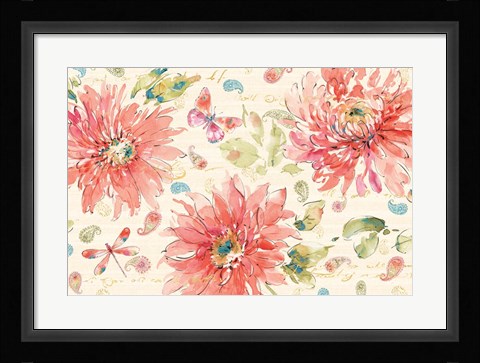 Framed Happy Gypsy I Print