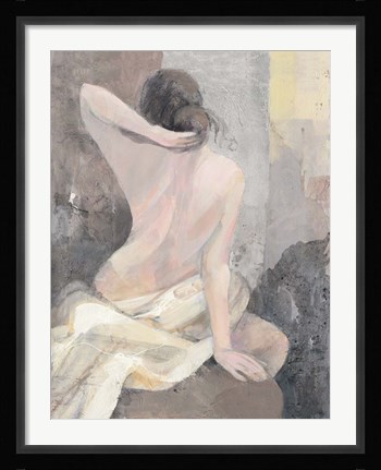 Framed After the Bath I Print