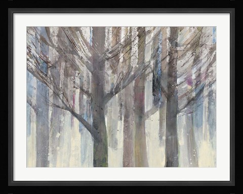 Framed Forest Light Print