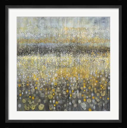 Framed Rain Abstract II Print