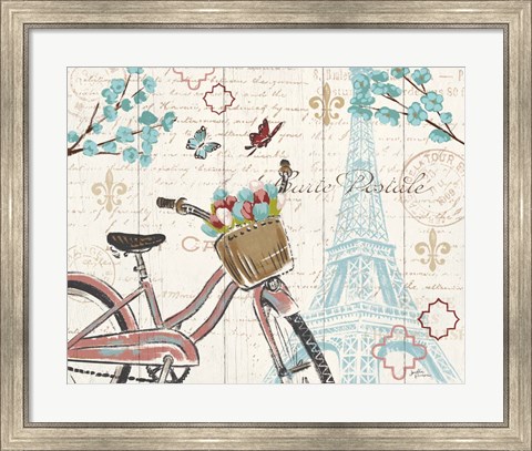 Framed Paris Tour I Print