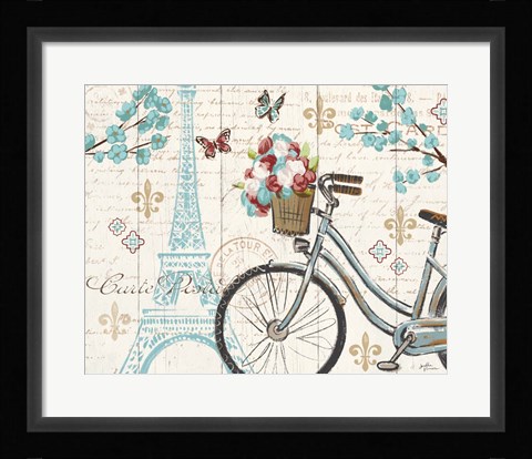 Framed Paris Tour II Print
