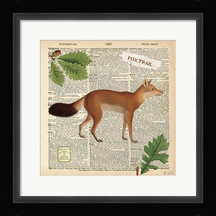 Framed Lodge Collage IV Print