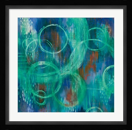 Framed Sky Fields Print