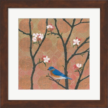 Framed Cherry Blossoms I Print