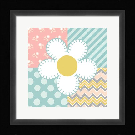 Framed Baby Quilt II Print