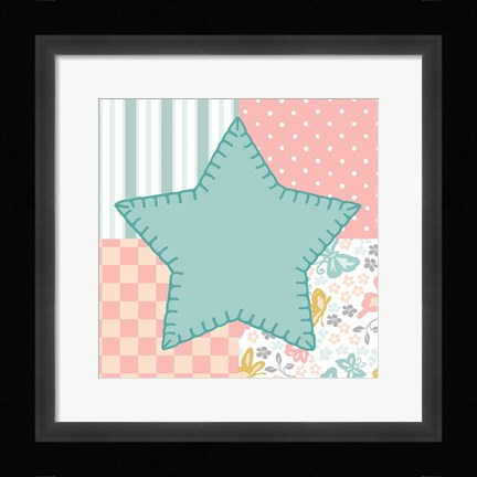Framed Baby Quilt IV Print