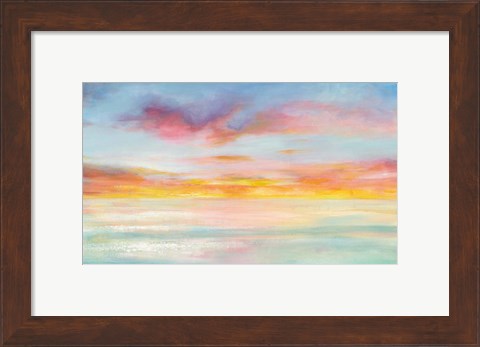 Framed Pastel Sky Print