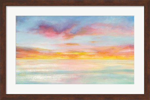 Framed Pastel Sky Print