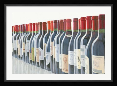 Framed Splendid Reds Print