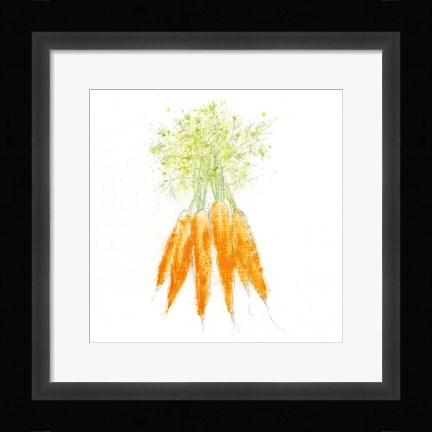 Framed Garden Delight VIII Print