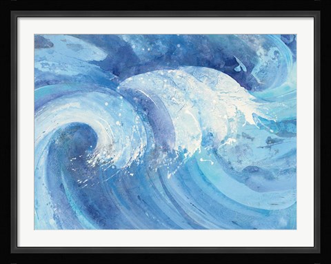 Framed Big Wave Print