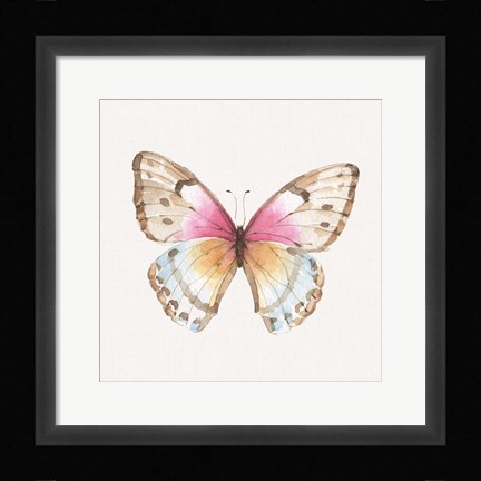 Framed Colorful Breeze XI Print