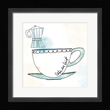 Framed Good Brew VII Print