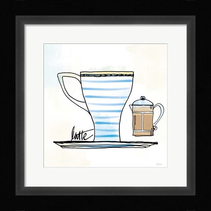 Framed Good Brew VIII Print