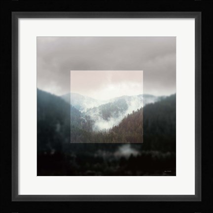 Framed Framed Landscape I Print