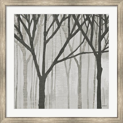 Framed Spring Trees Greystone III Print