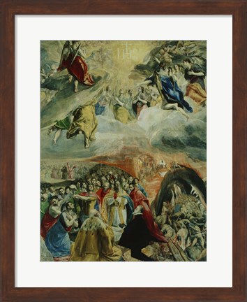 Framed Dream of Phillip II Print