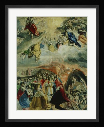 Framed Dream of Phillip II Print