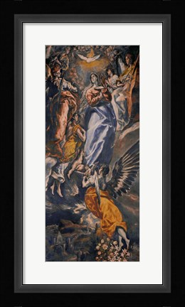 Framed Assumption of the Virgin, c. 1613 Print