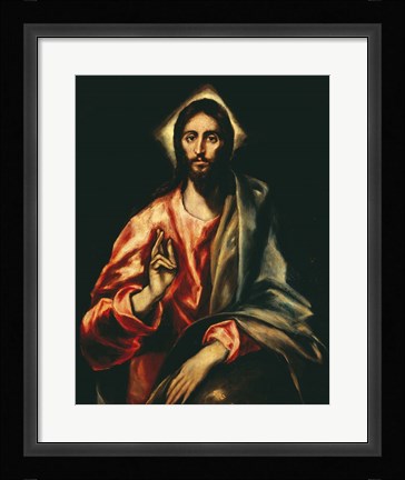 Framed Saviour Print